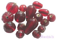 Mixed Glass beads - click here for large view